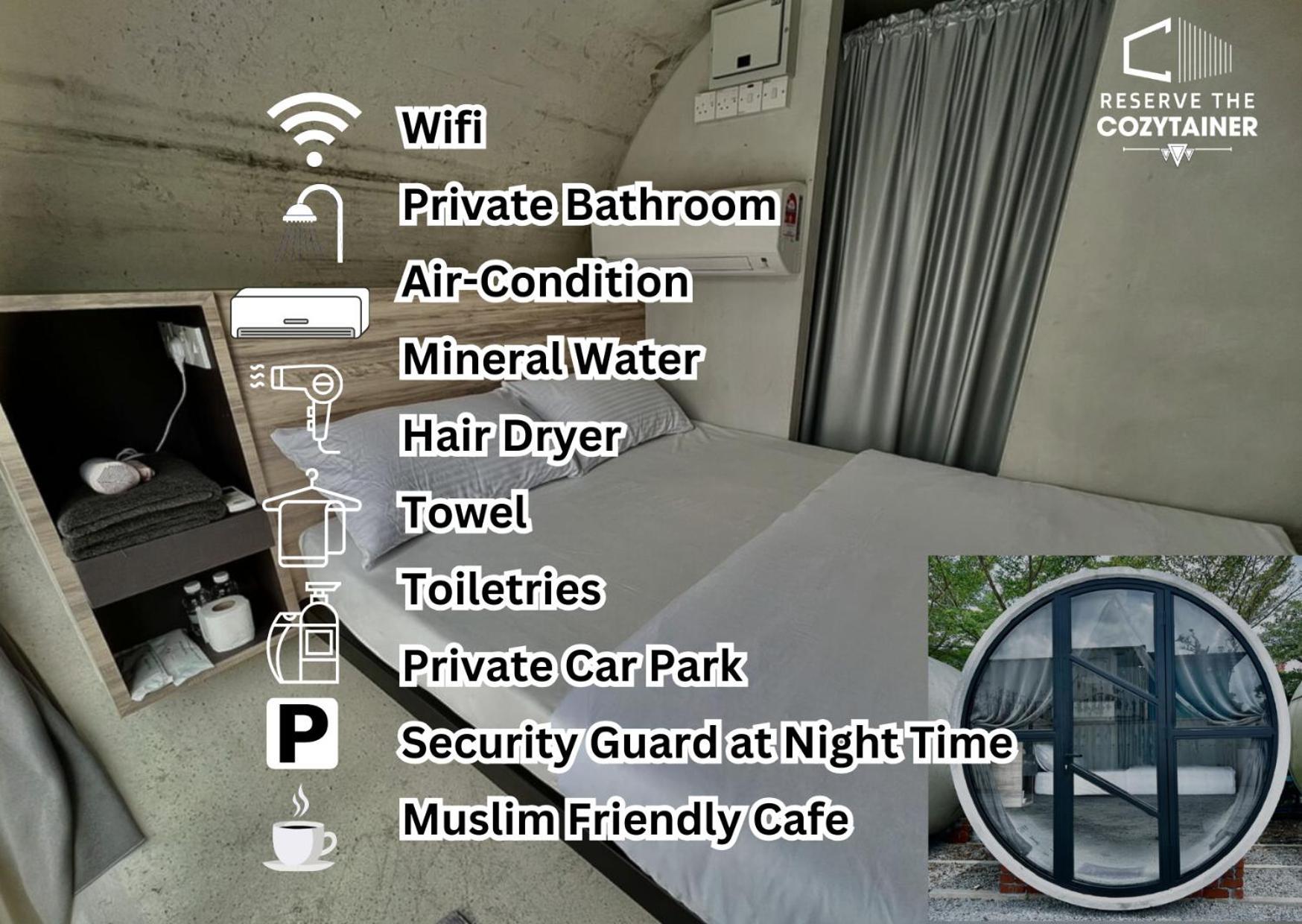 The Cozytainer Hotel Taiping Exterior photo